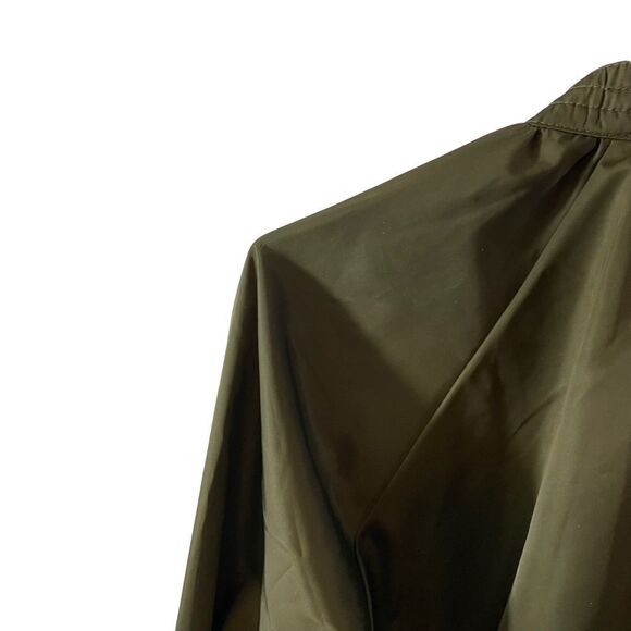 Free People Green Midnight Cropped Bomber Jacket Size XS - Picture 11 of 12